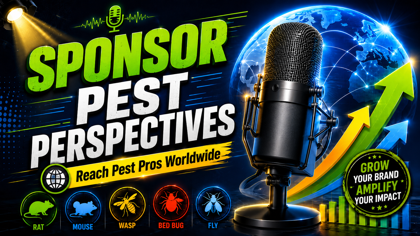 Pest Control Podcast Sponsorship: Reach Pest Professionals Worldwide
