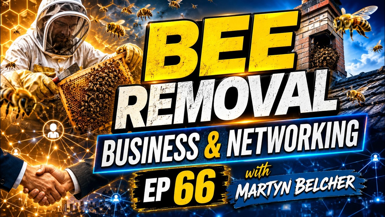 Bee Removal, Business & Industry Networking: Insights from Martyn Belcher of ABM Pest Control