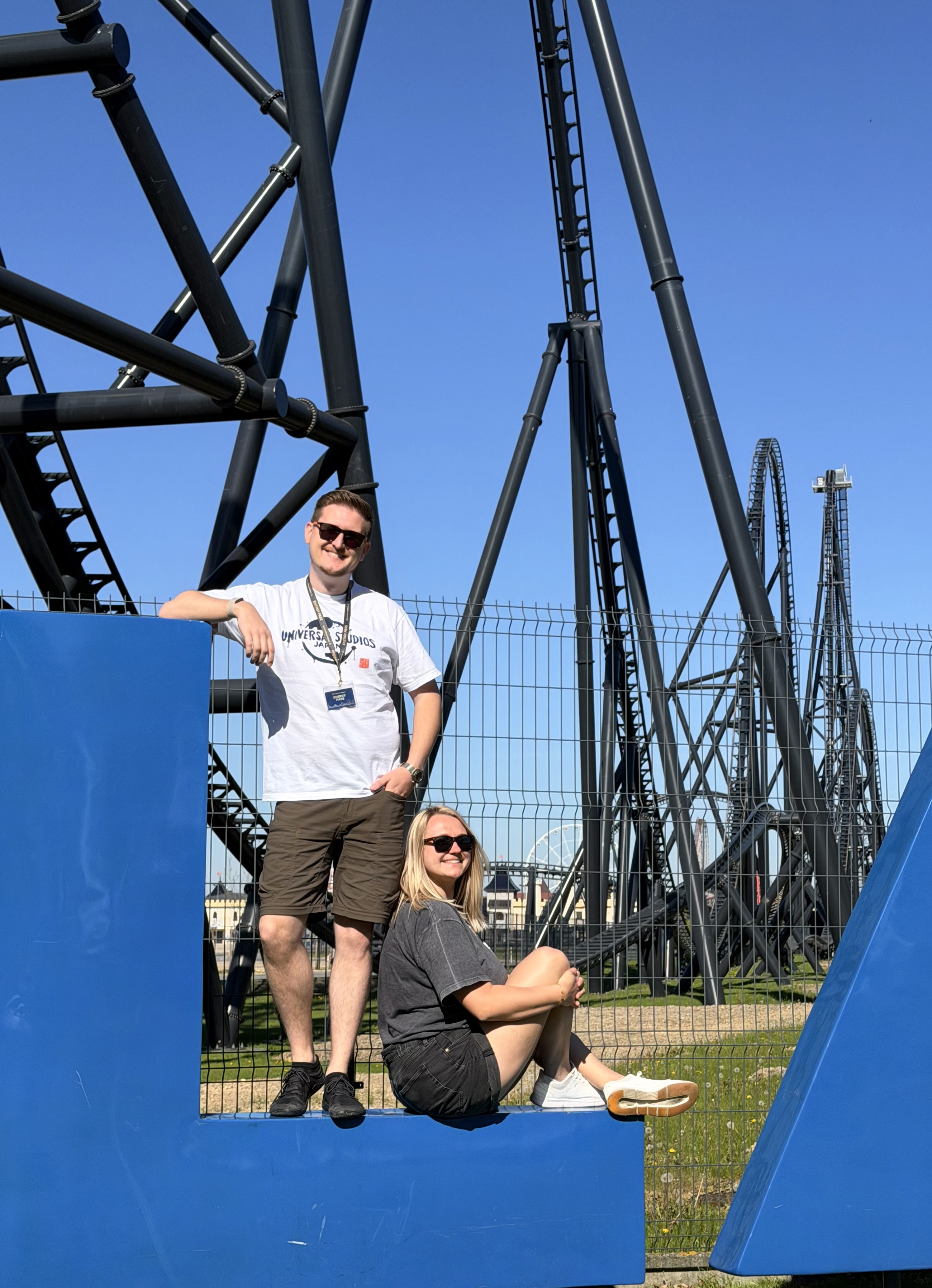 Cindy & Flo vor Hyperion Energylandia